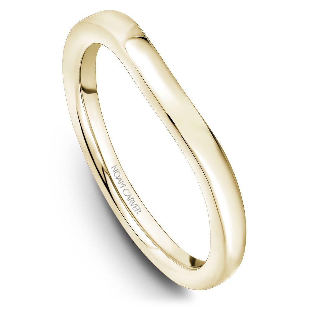 Noam Carver Matching Band R074-01 in 14K Yellow Gold