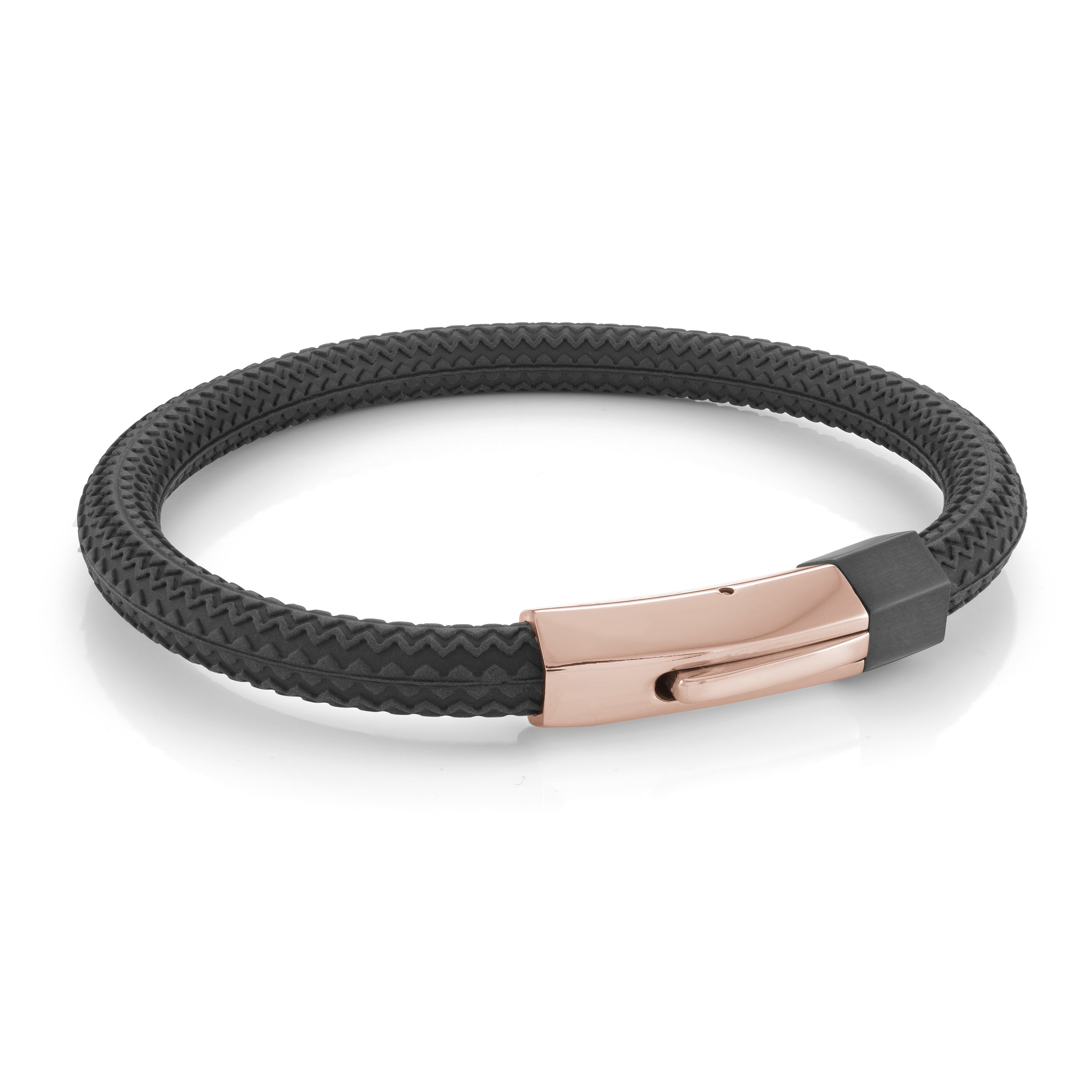 Silicone Hex Bracelet 9mm