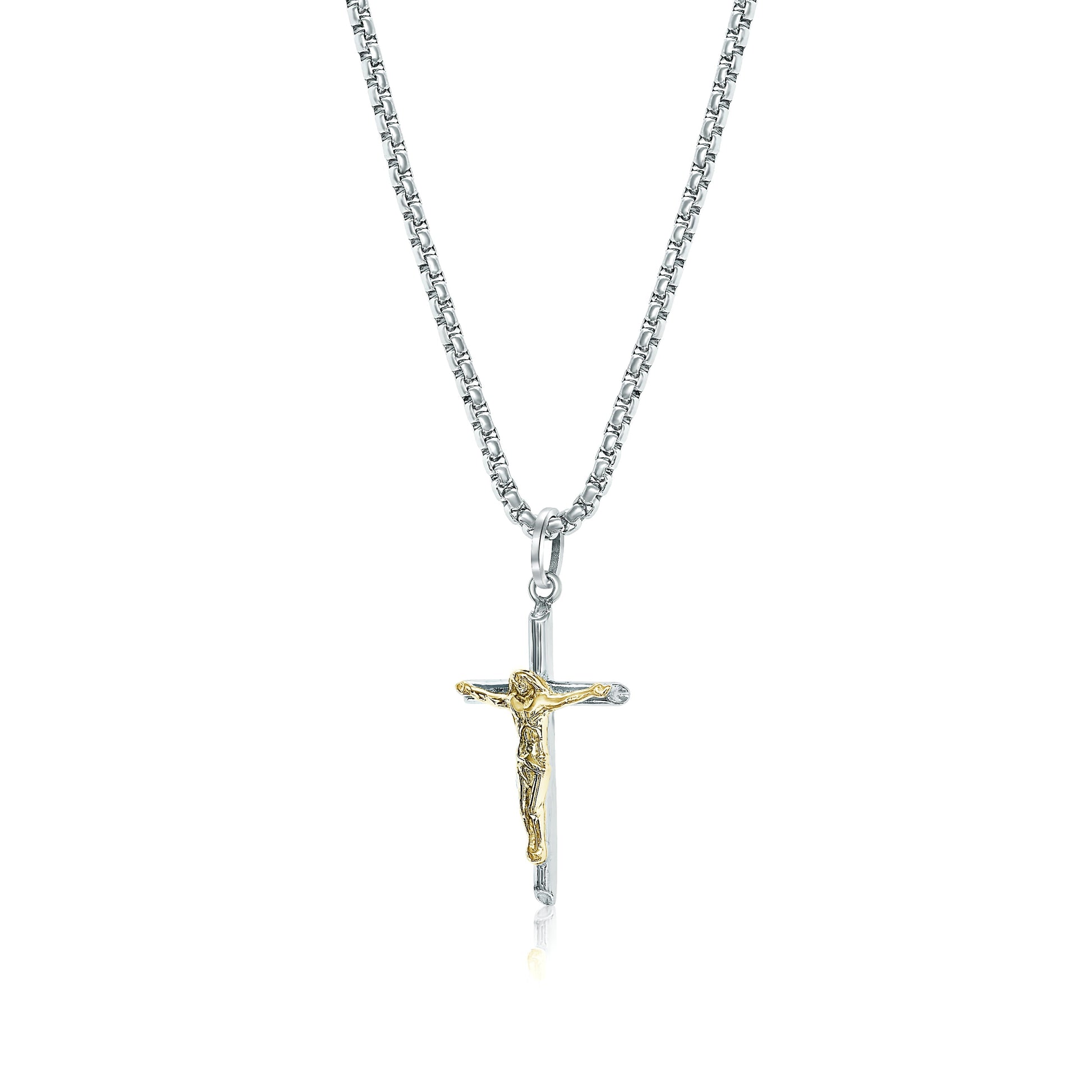 Simple Crucifix Cross Pendant
