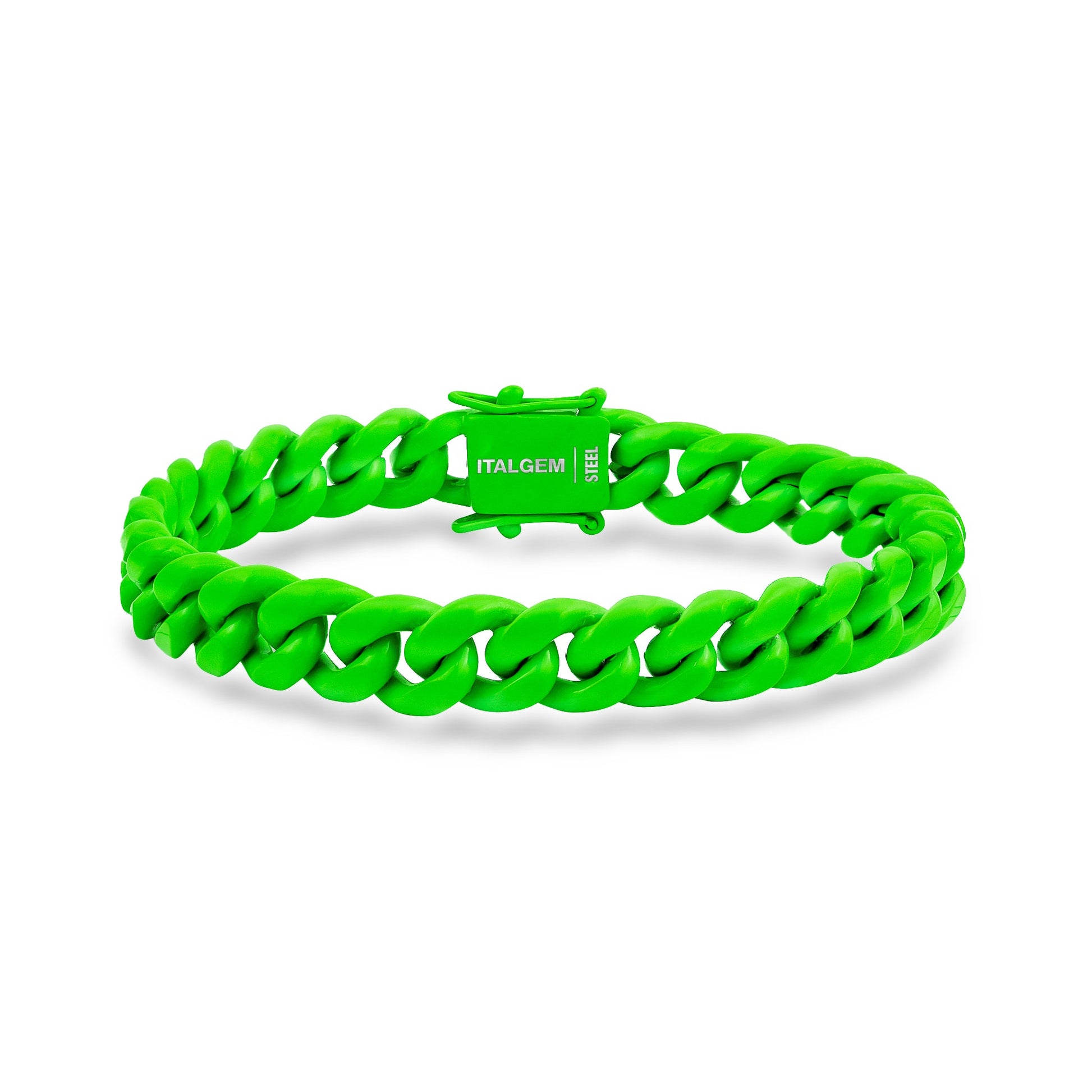 Neon Candy Cuban Bracelet 8mm