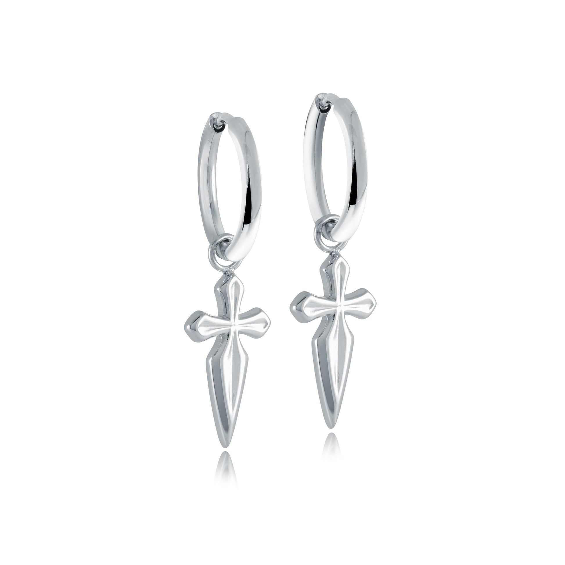 Dagger Steel Earrings
