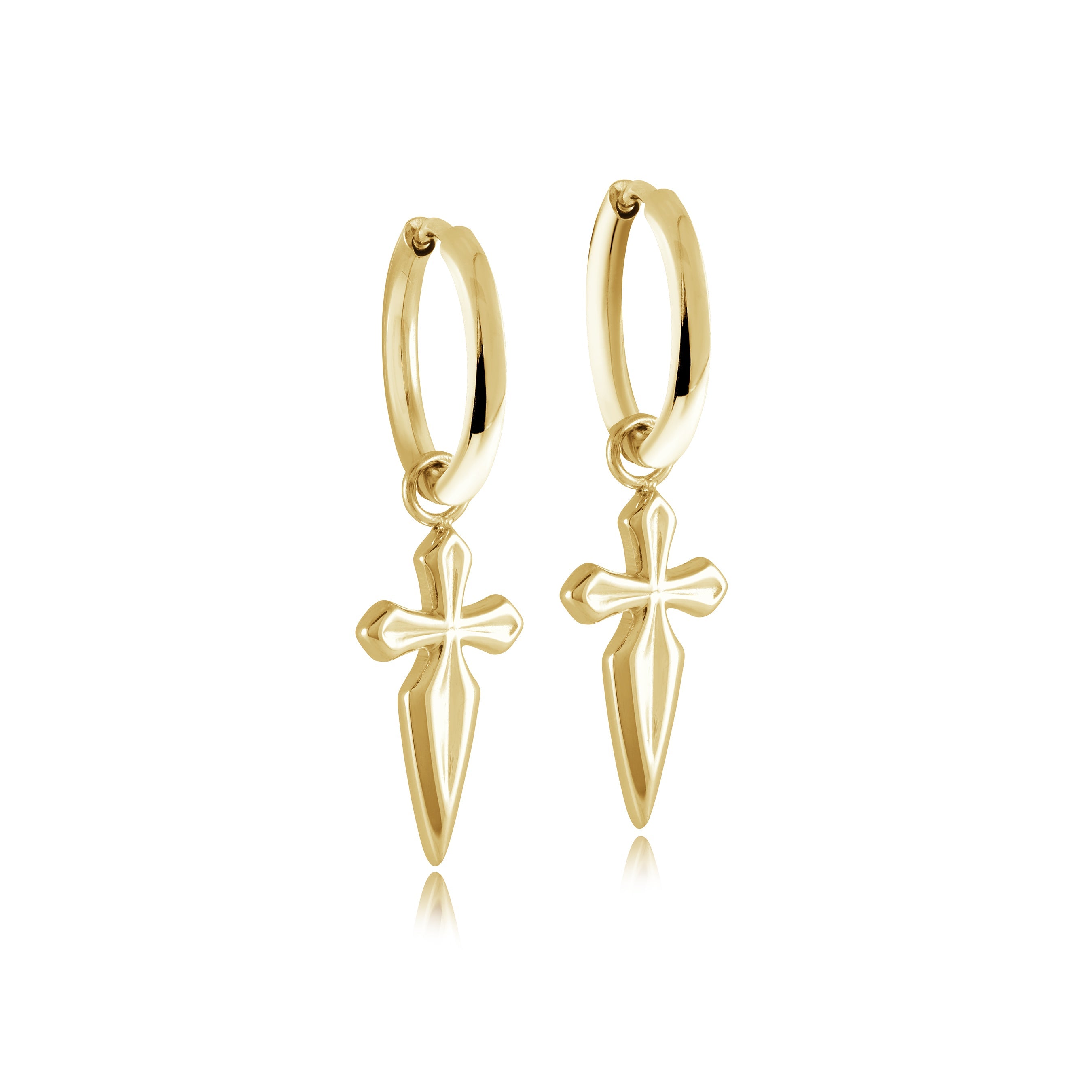 Dagger Steel Earrings