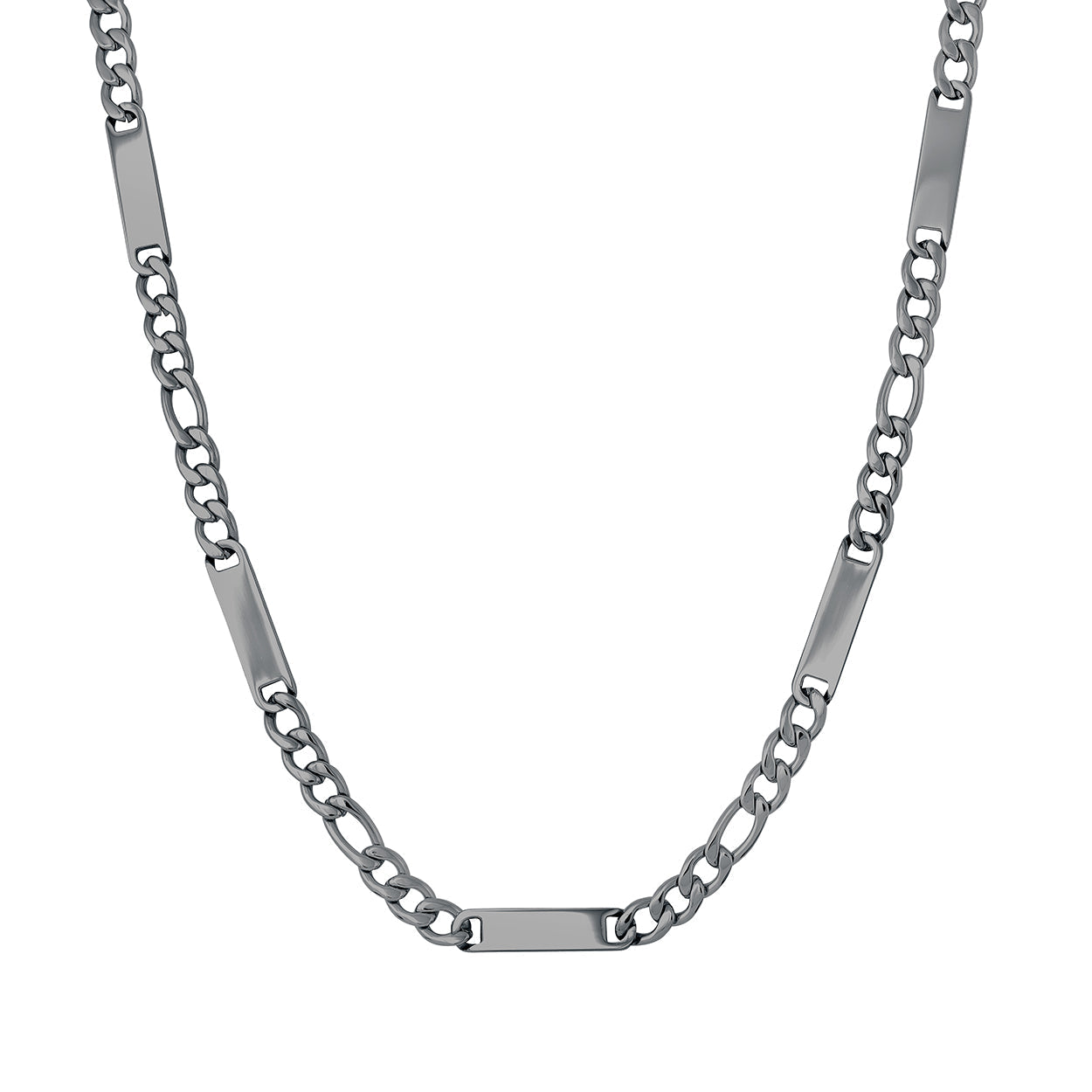 Engravable Figaro Chain 6mm