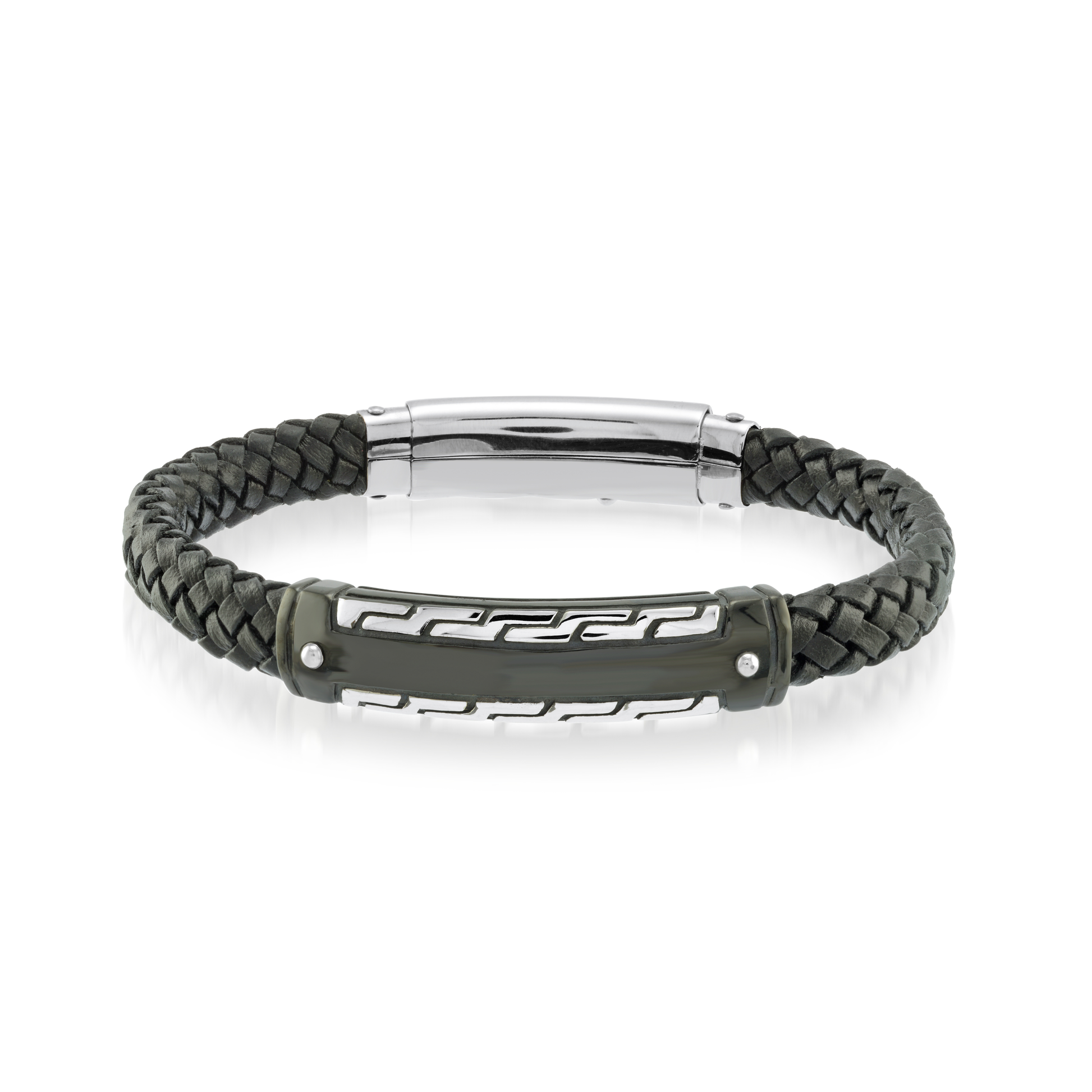 Deco Texture Leather Bracelet
