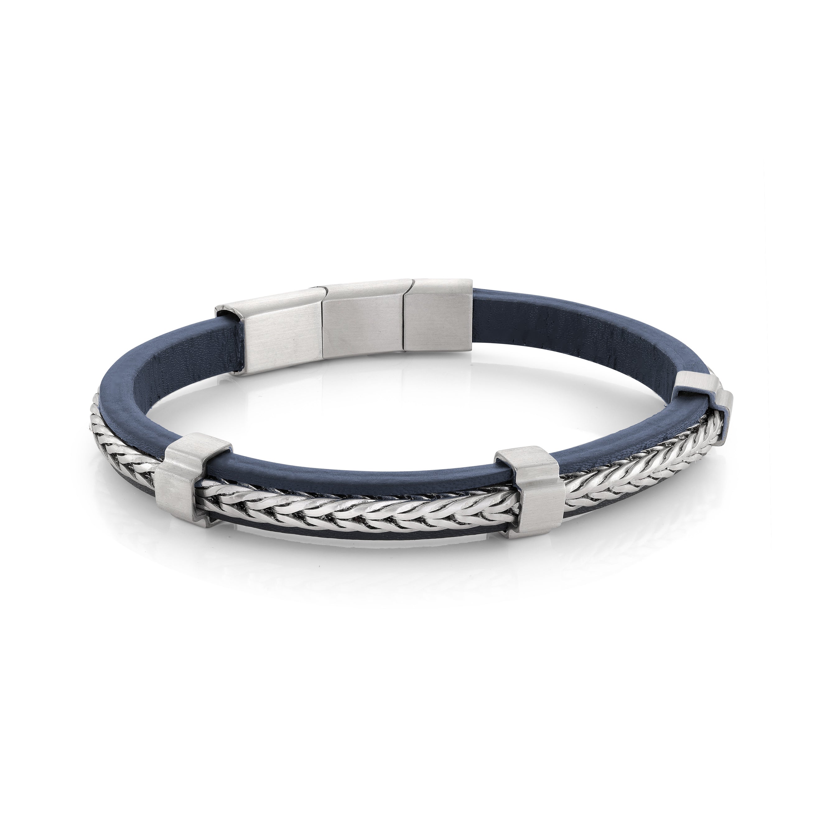 Leather & Franco Bracelet 7mm