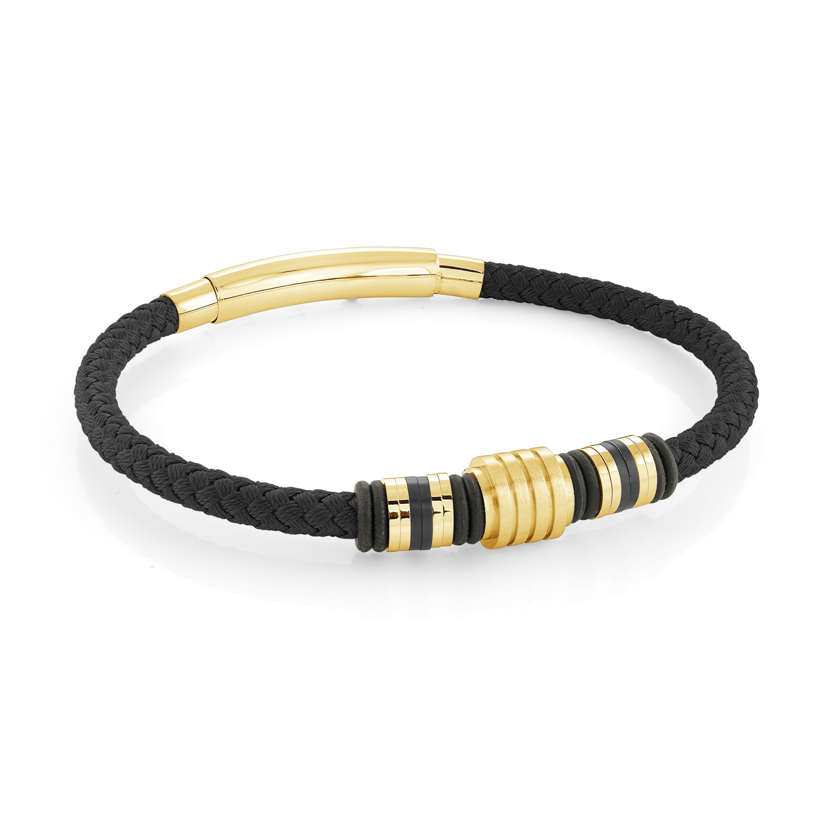 Nylon Center Polished Bracelet