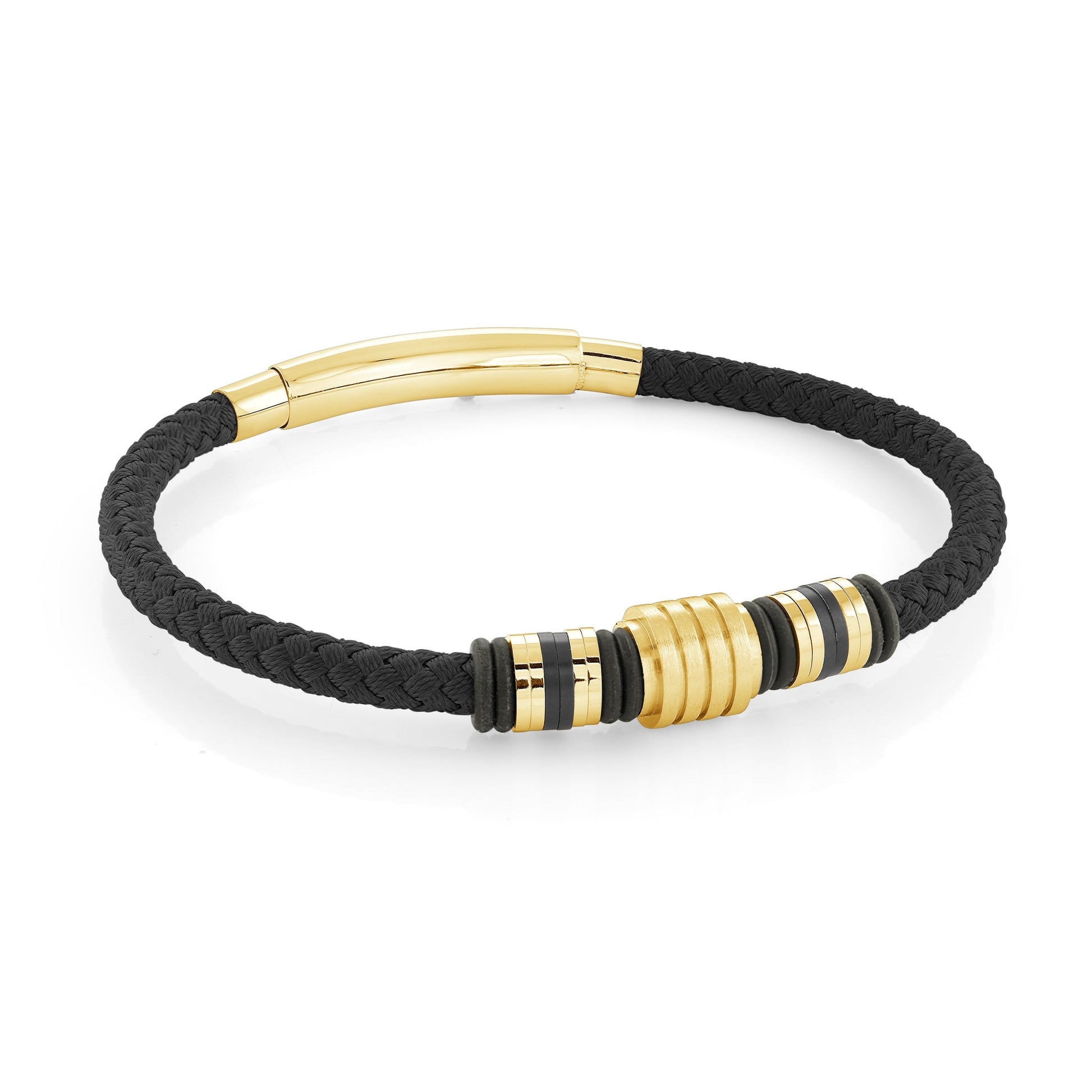 Nylon Center Polished Bracelet
