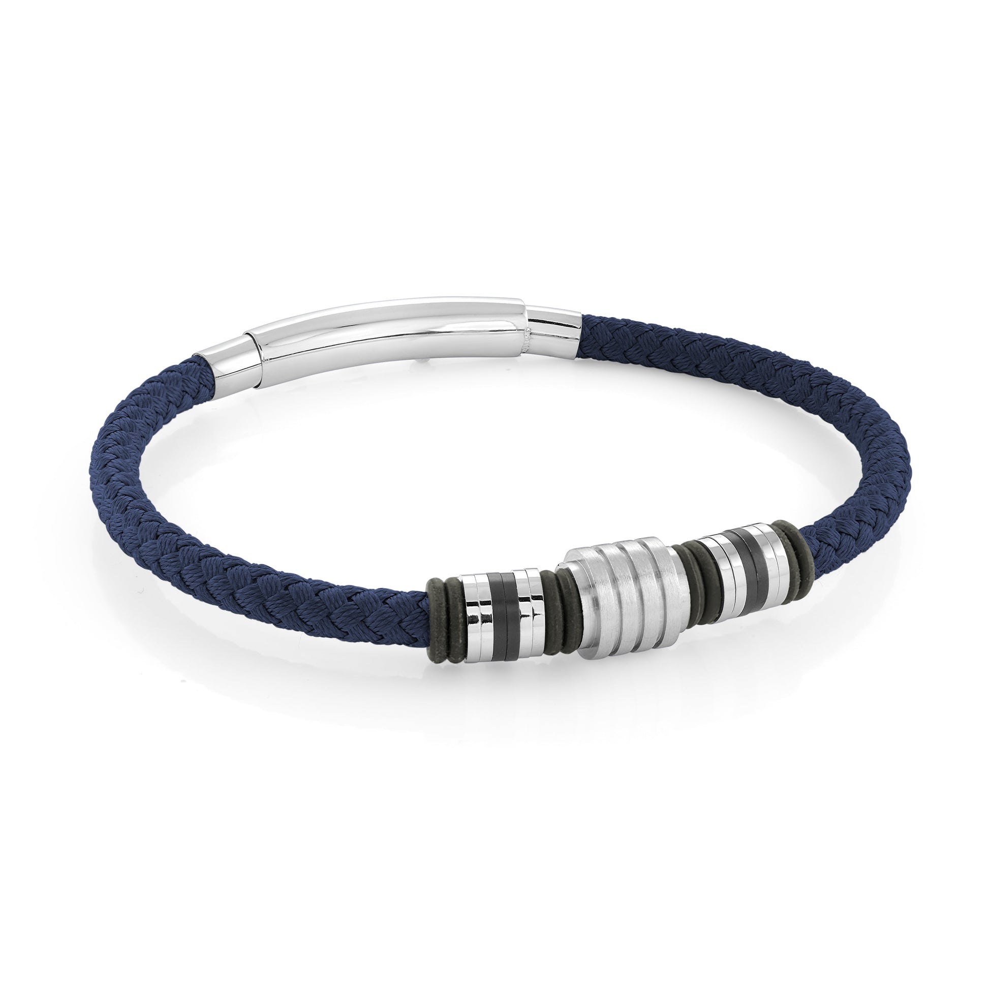 Nylon Center Polished Bracelet
