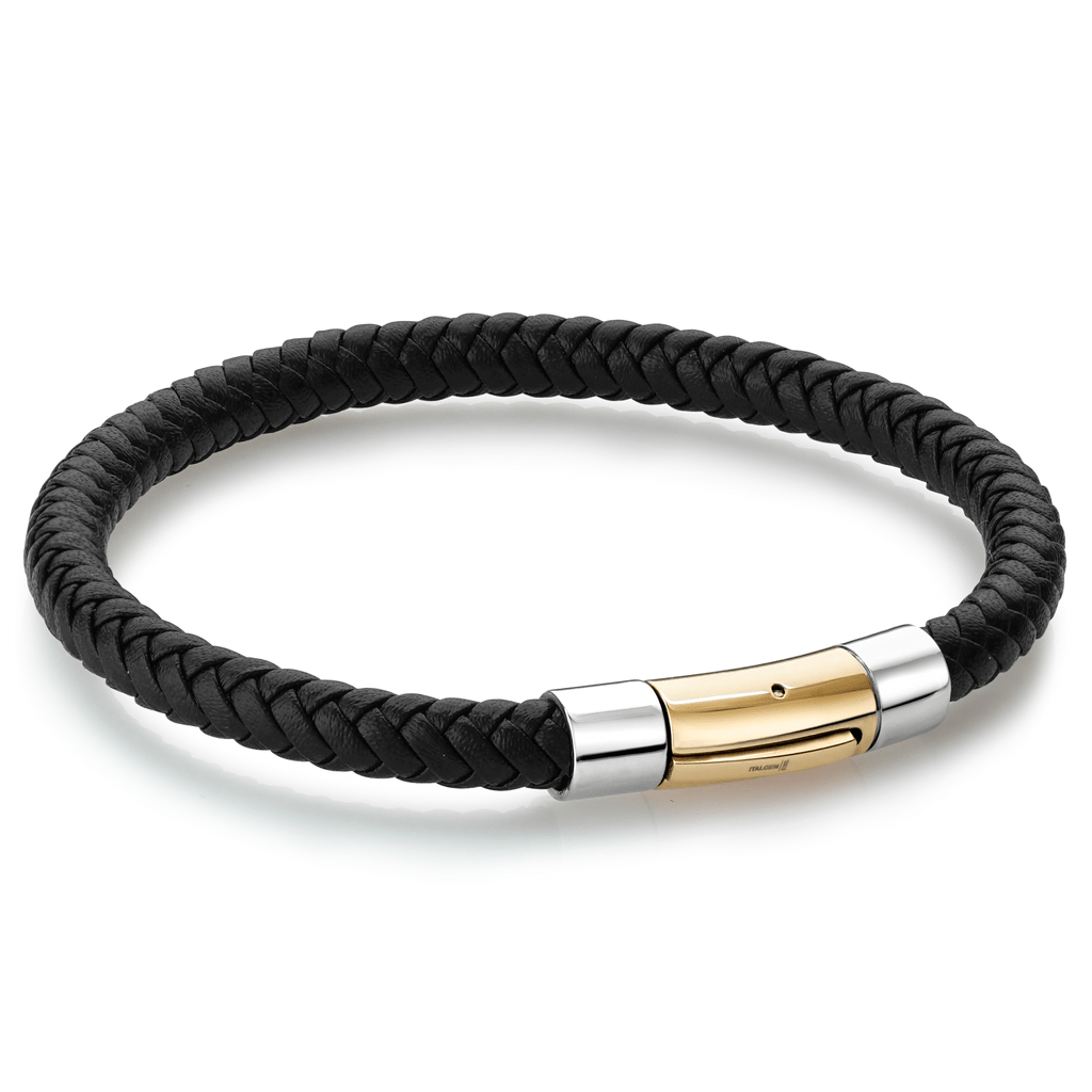 Round Leather Bracelet 6mm