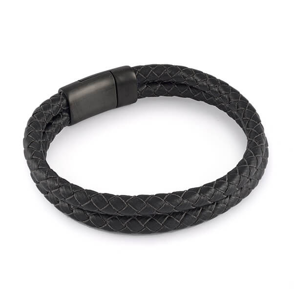 Double Leather Bracelet 6mm