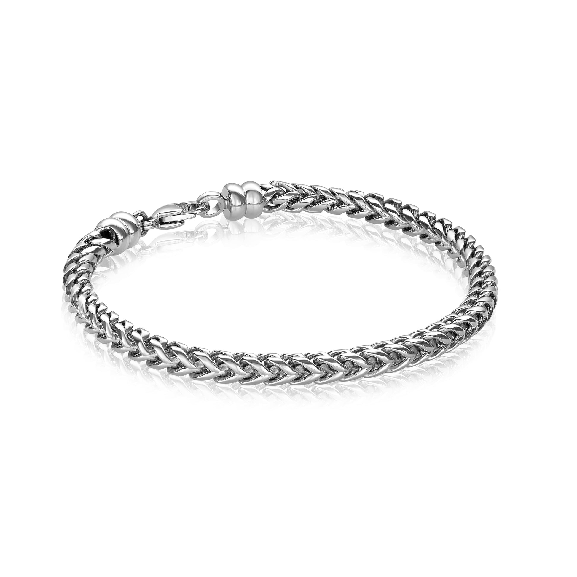 Round Franco Link Bracelet 5mm