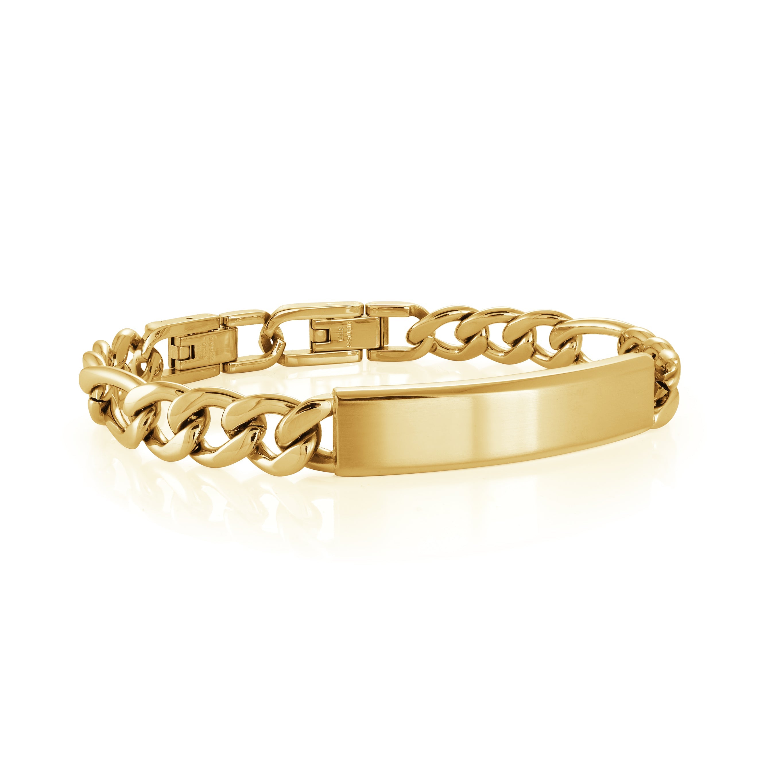 Figaro ID Plate Bracelet 9.5mm