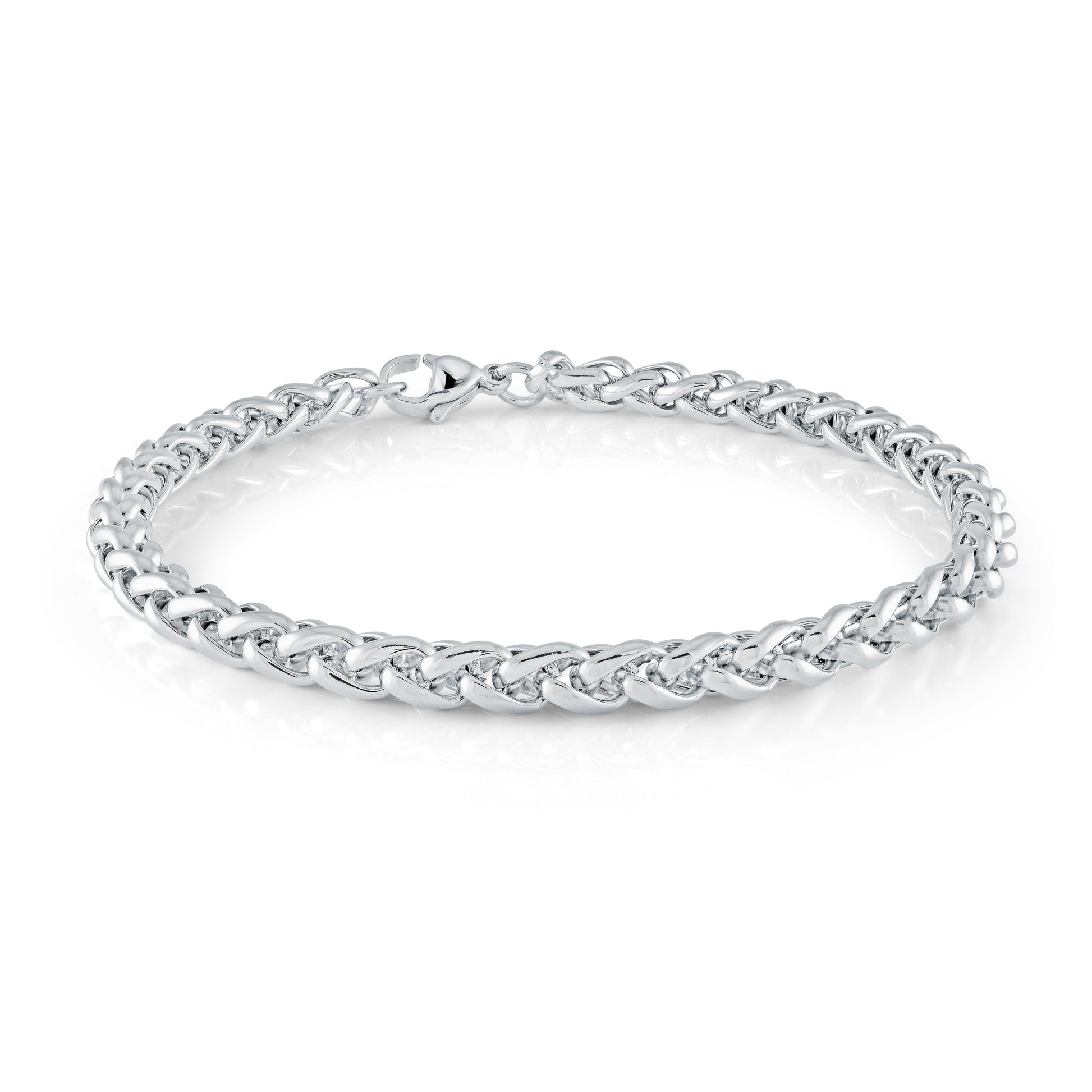 Wheat Link Bracelet 5mm
