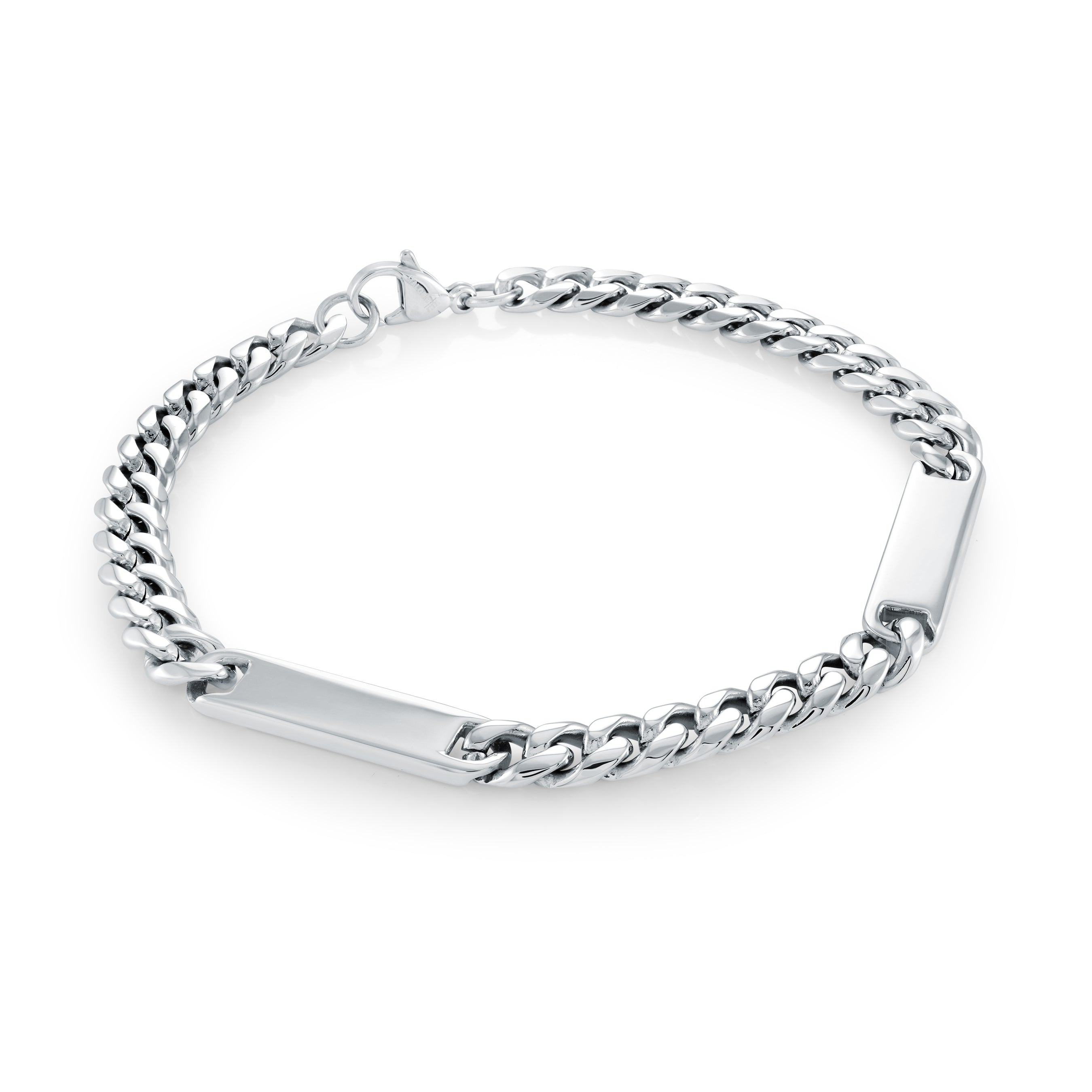 Engravable Curb Bracelet 6mm