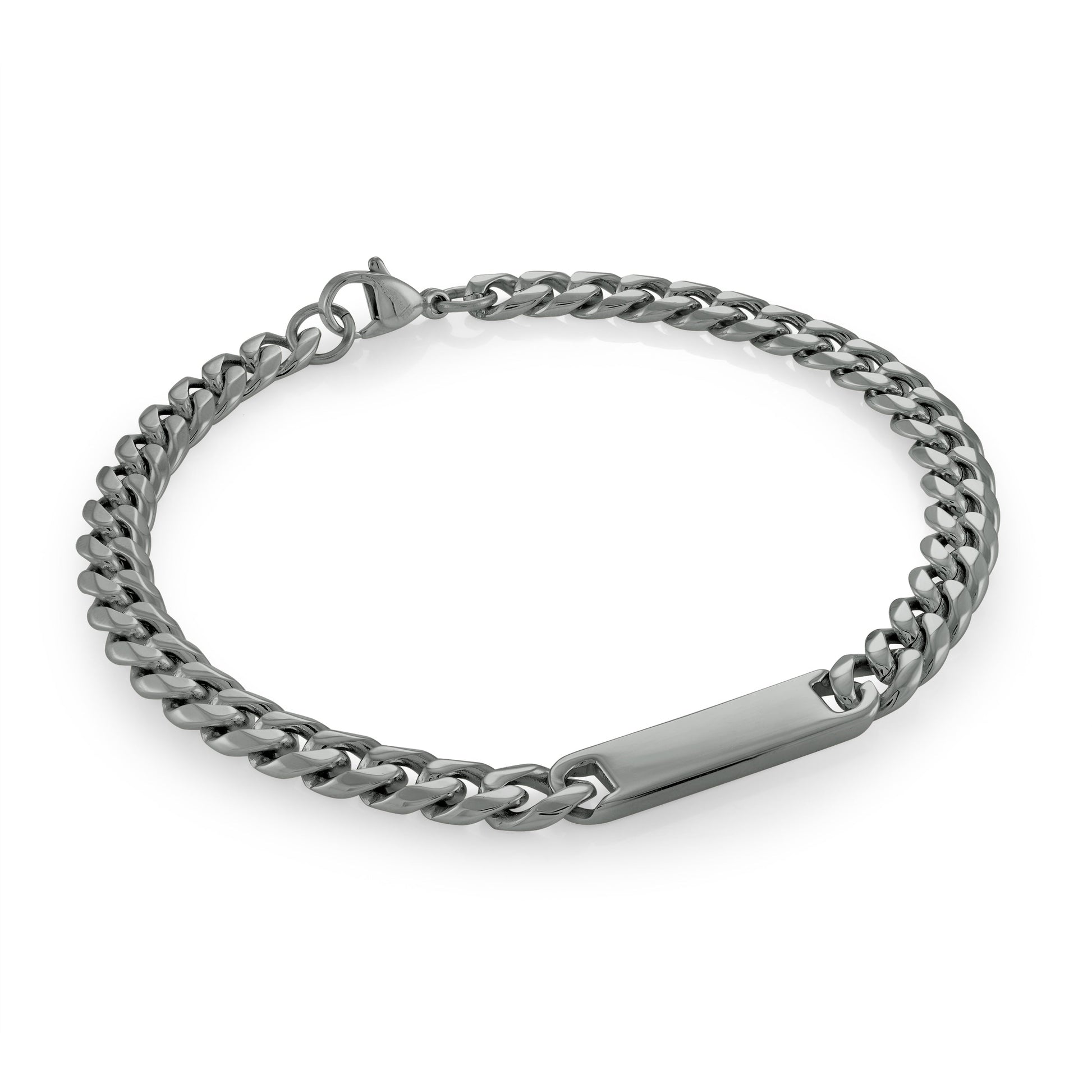 Engravable Curb Bracelet 6mm