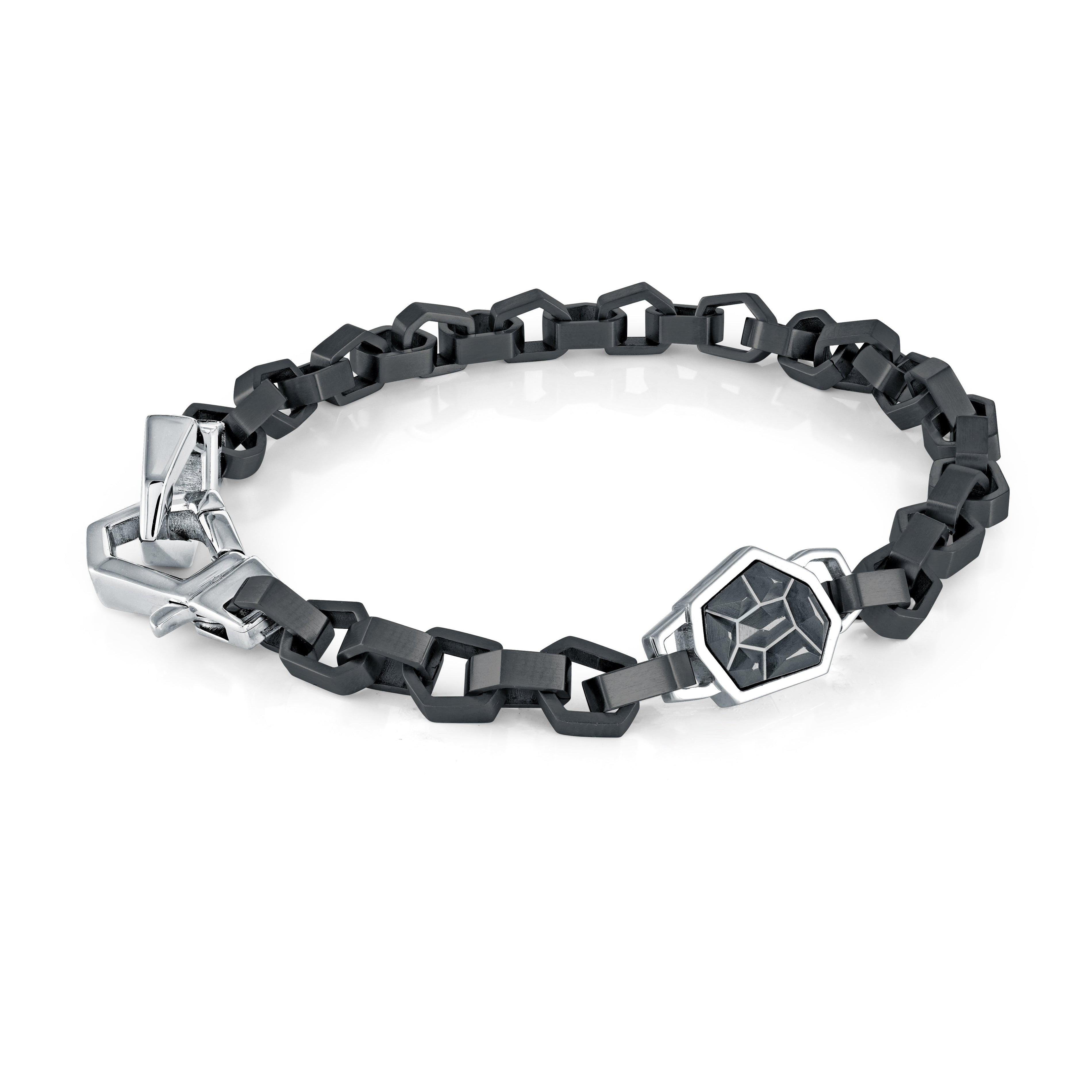 Geo Steel Bracelet