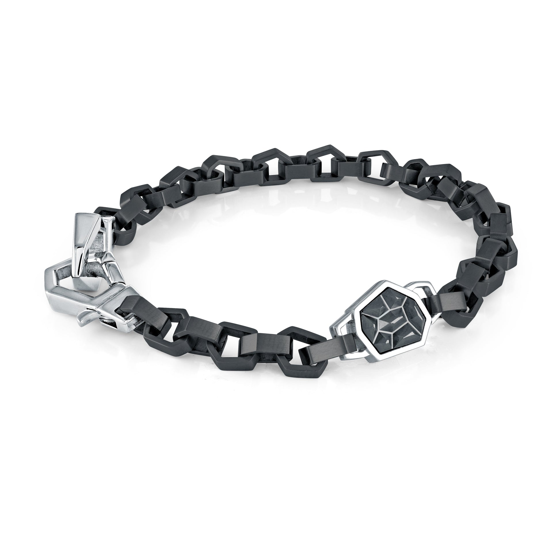 Geo Steel Bracelet