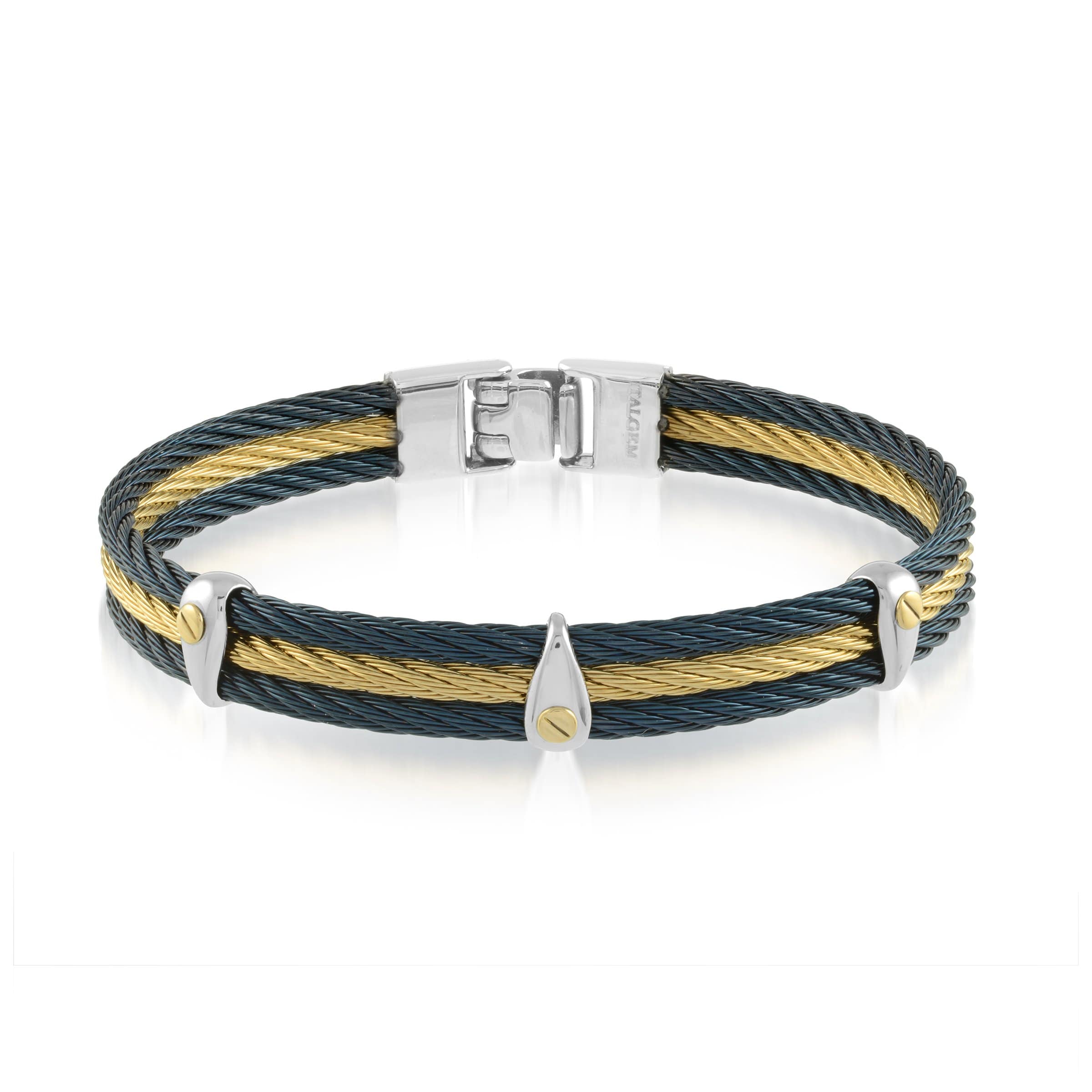 3 Row Cable Bracelet