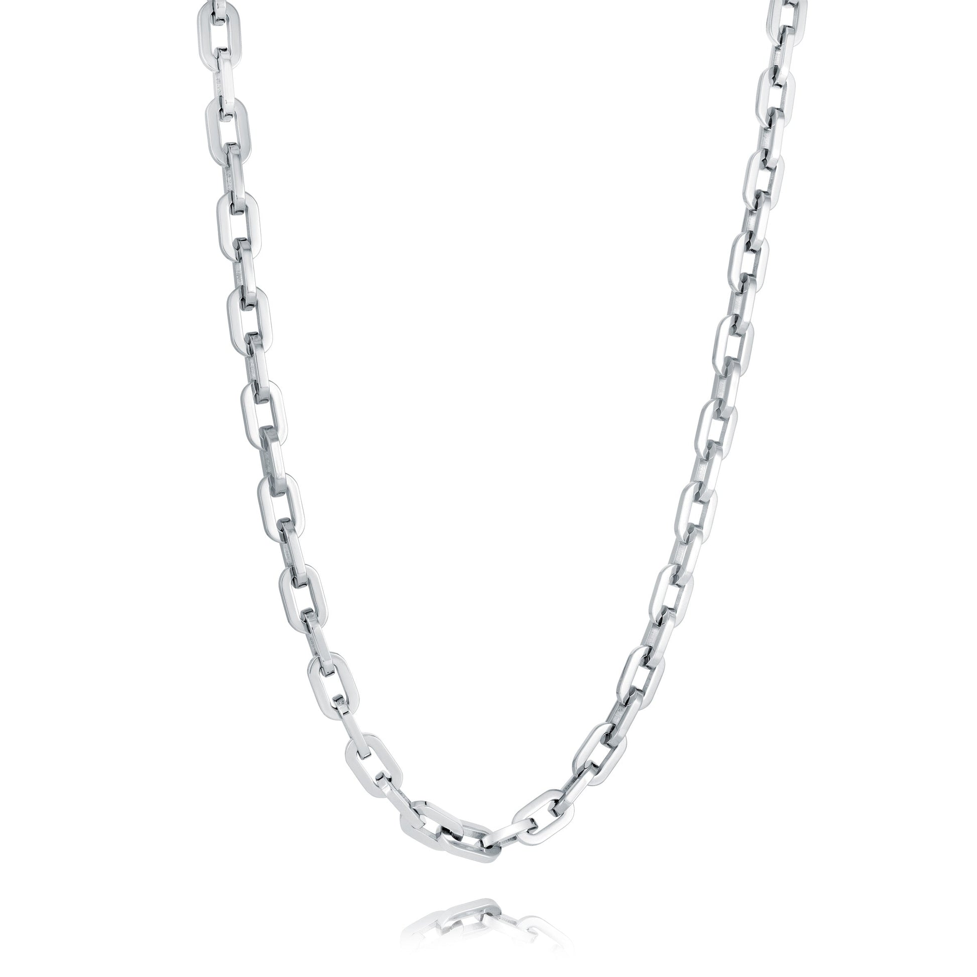 Round Links Polished Chain 7mm