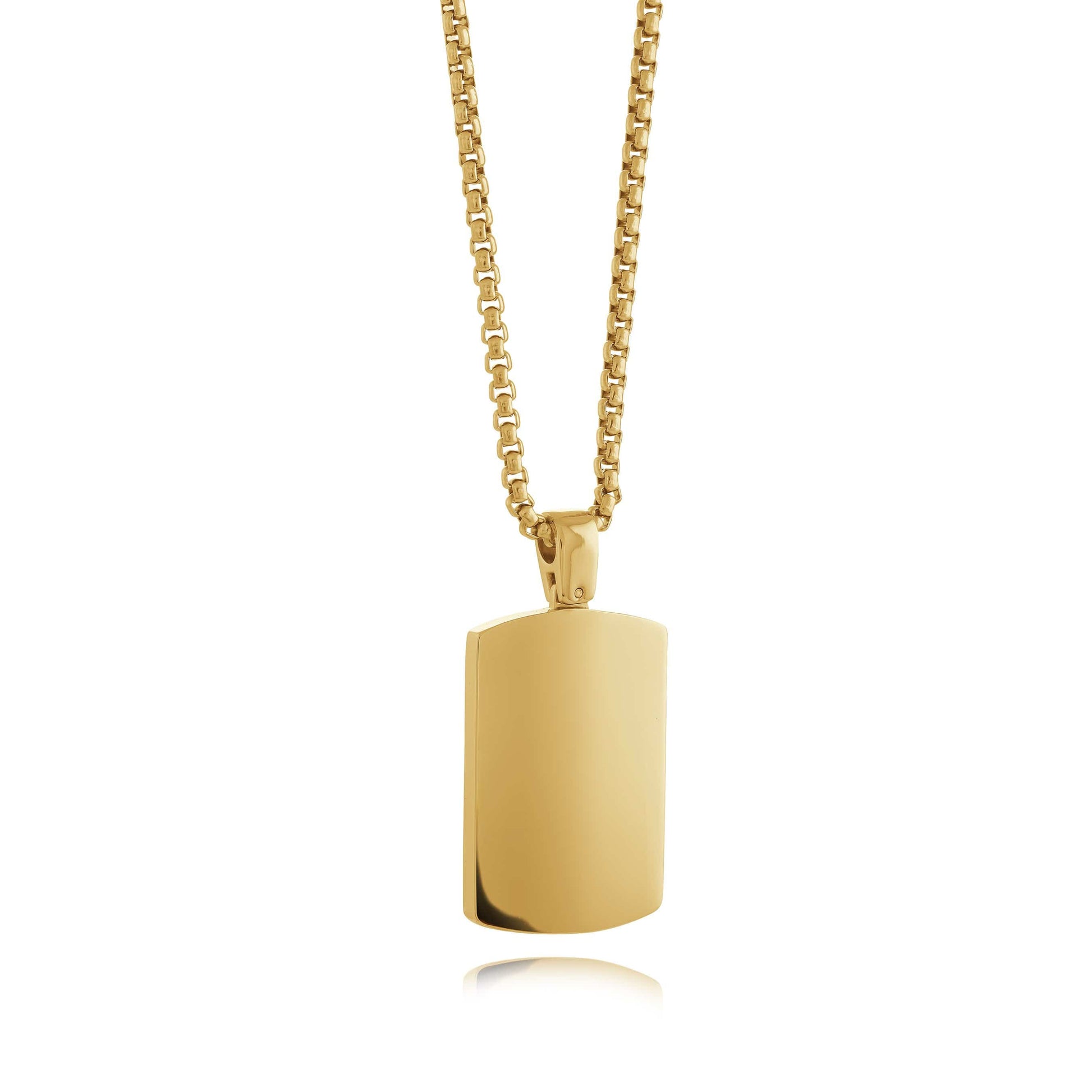 Reversible Finish Dog Tag