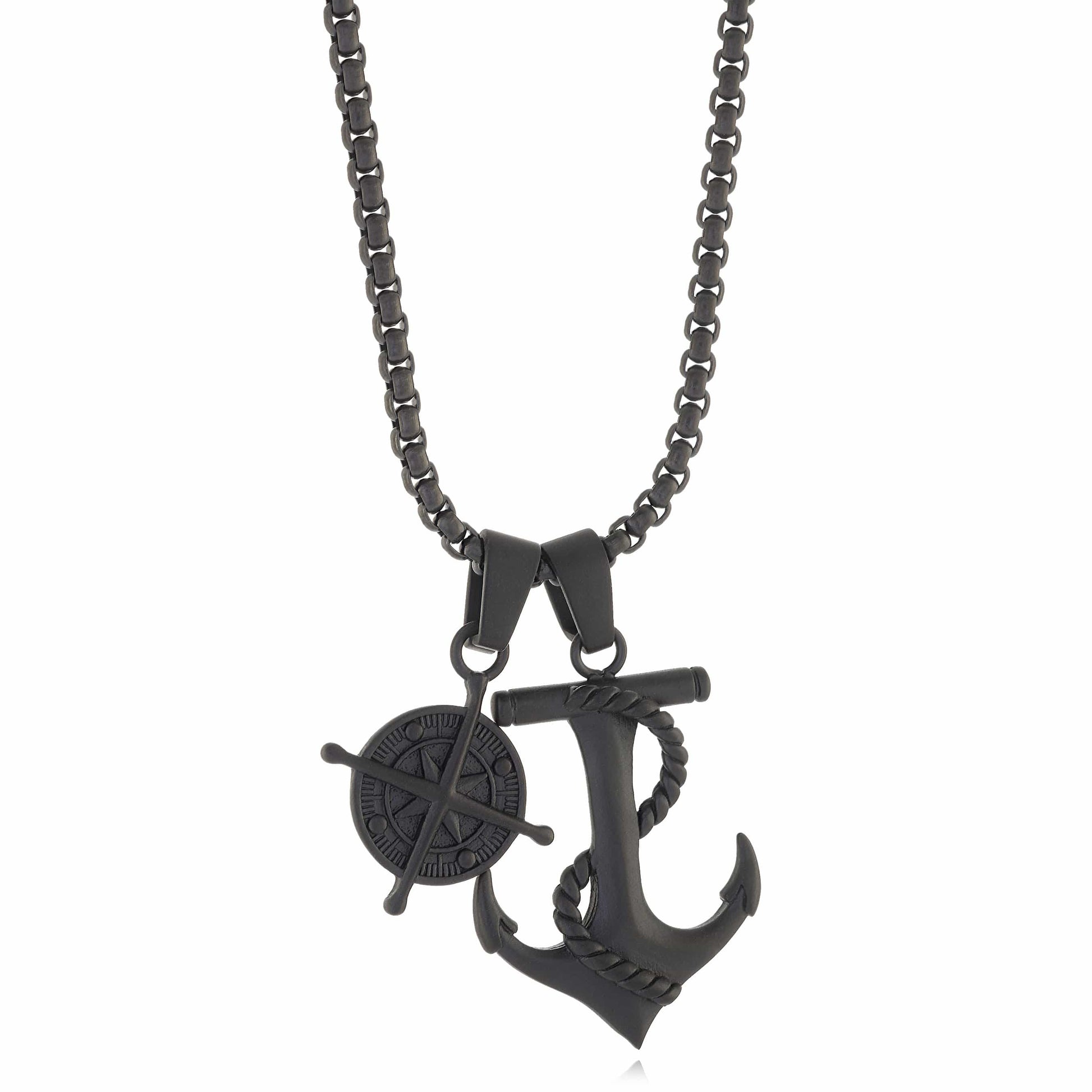 Anchor & Compass Pendant