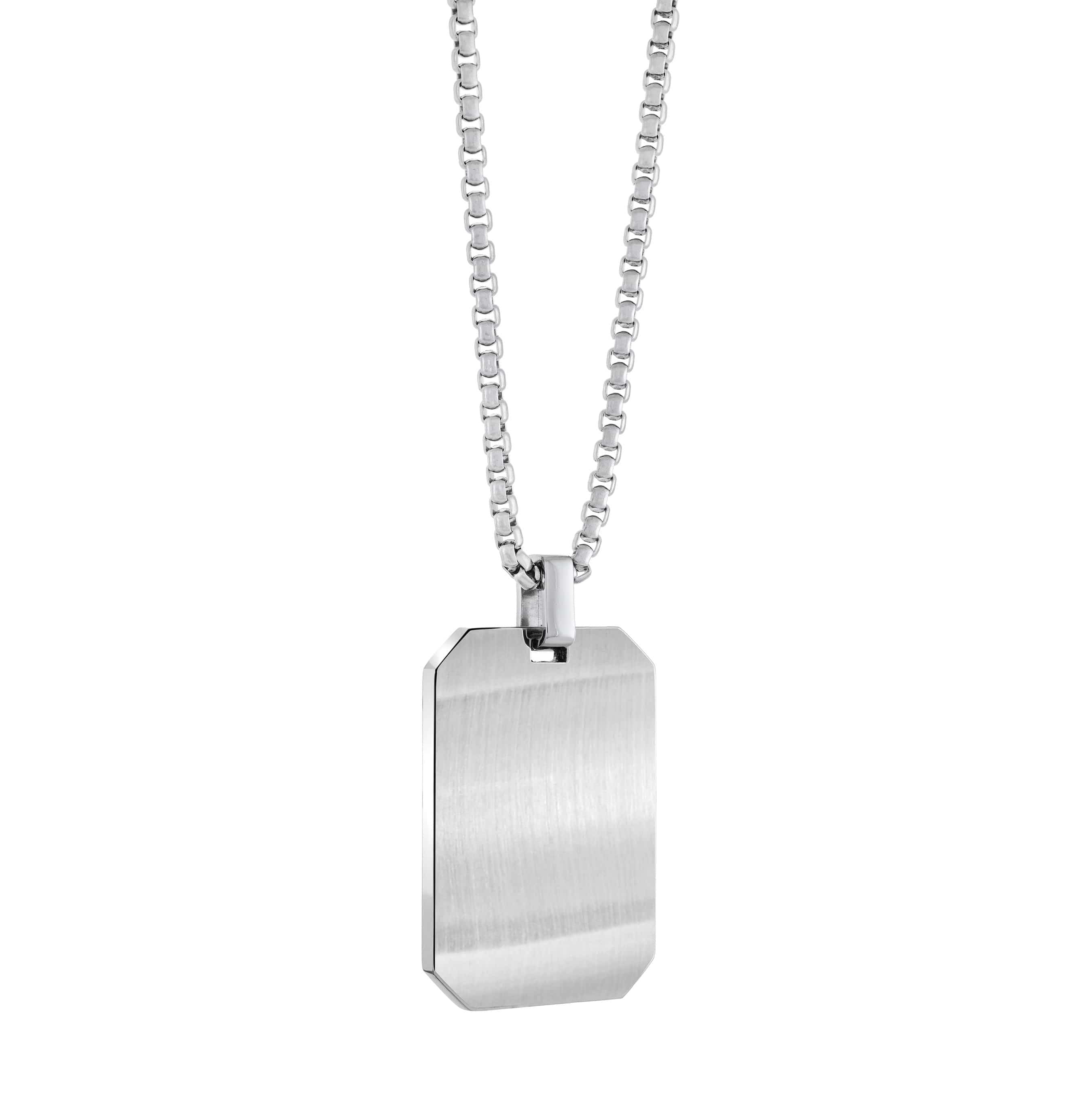 Reversible Finish Beveled Dog Tag