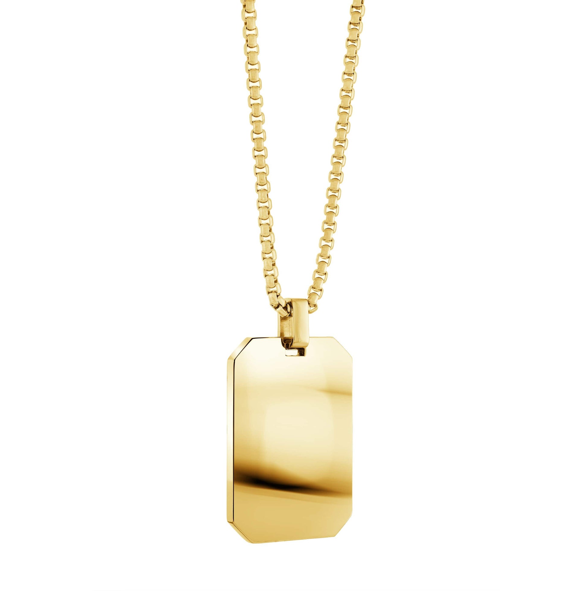 Reversible Finish Beveled Dog Tag