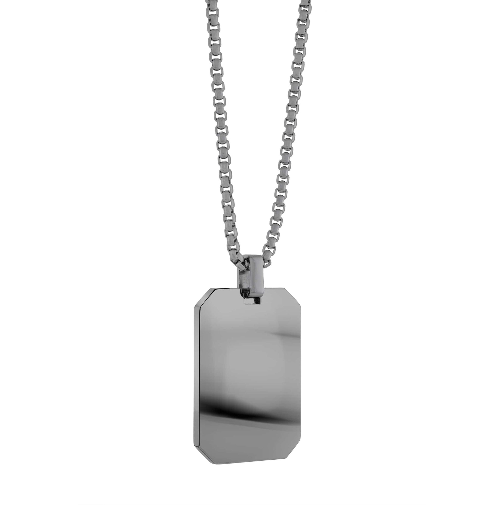 Reversible Finish Beveled Dog Tag