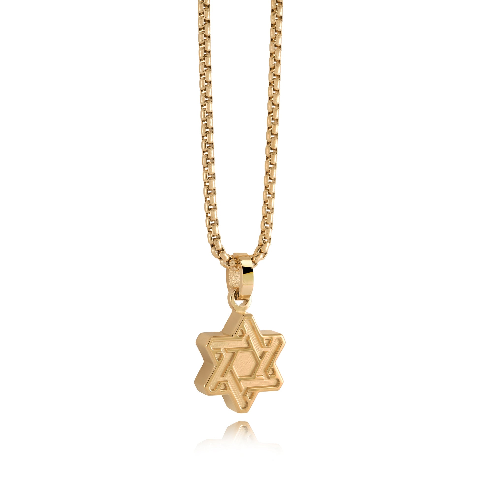 Matte Polished Star David