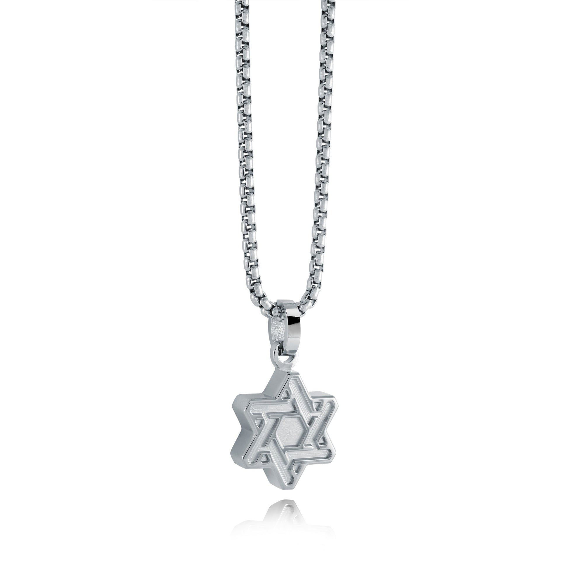 Matte Polished Star David