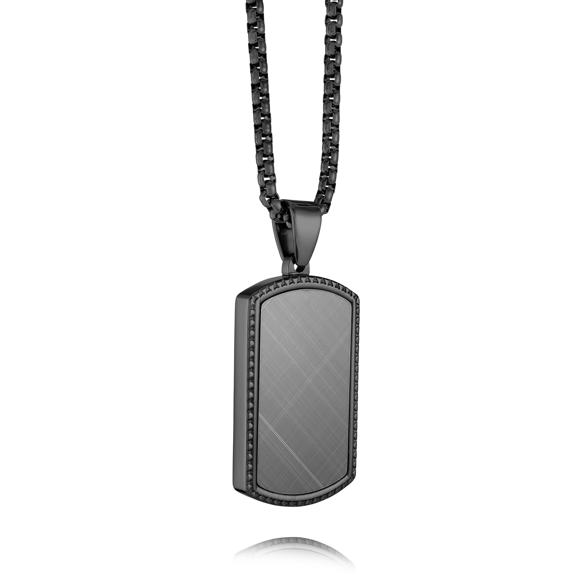 Twill Army Dog Tag Pendant