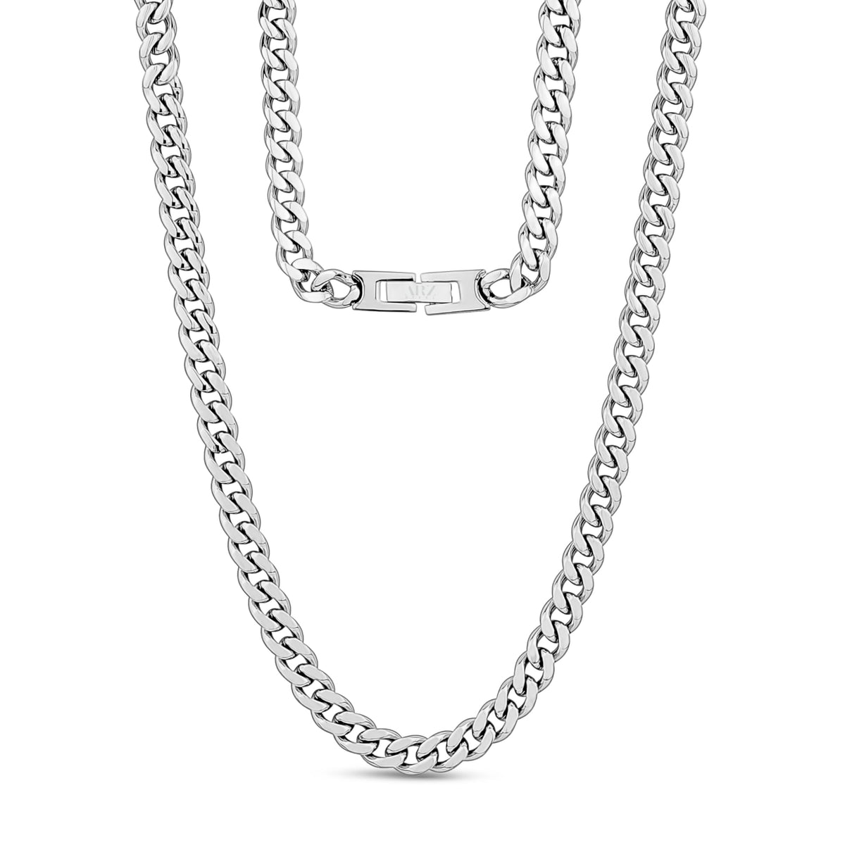 Cuban Link Chain (6Mm) - Silver
