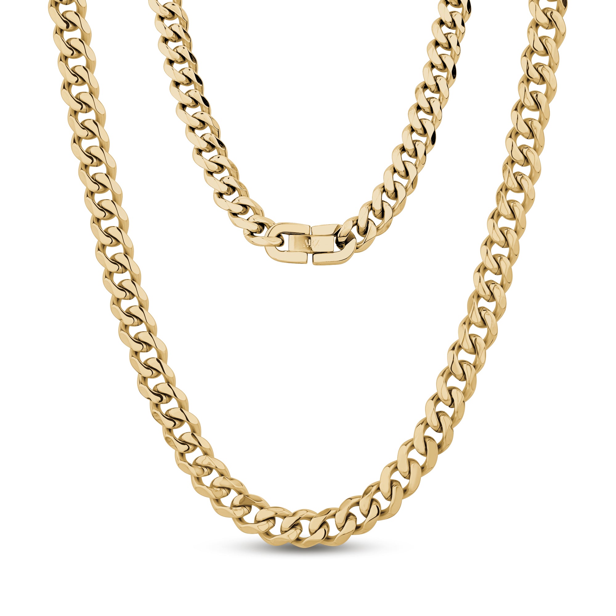 Cuban Link Chain (8Mm) - Gold