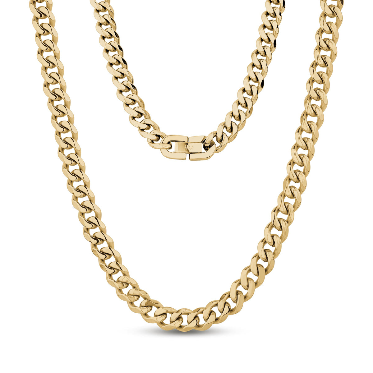 Cuban Link Chain (8Mm) - Gold