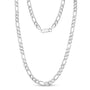Figaro Link Chain (7Mm) - Silver