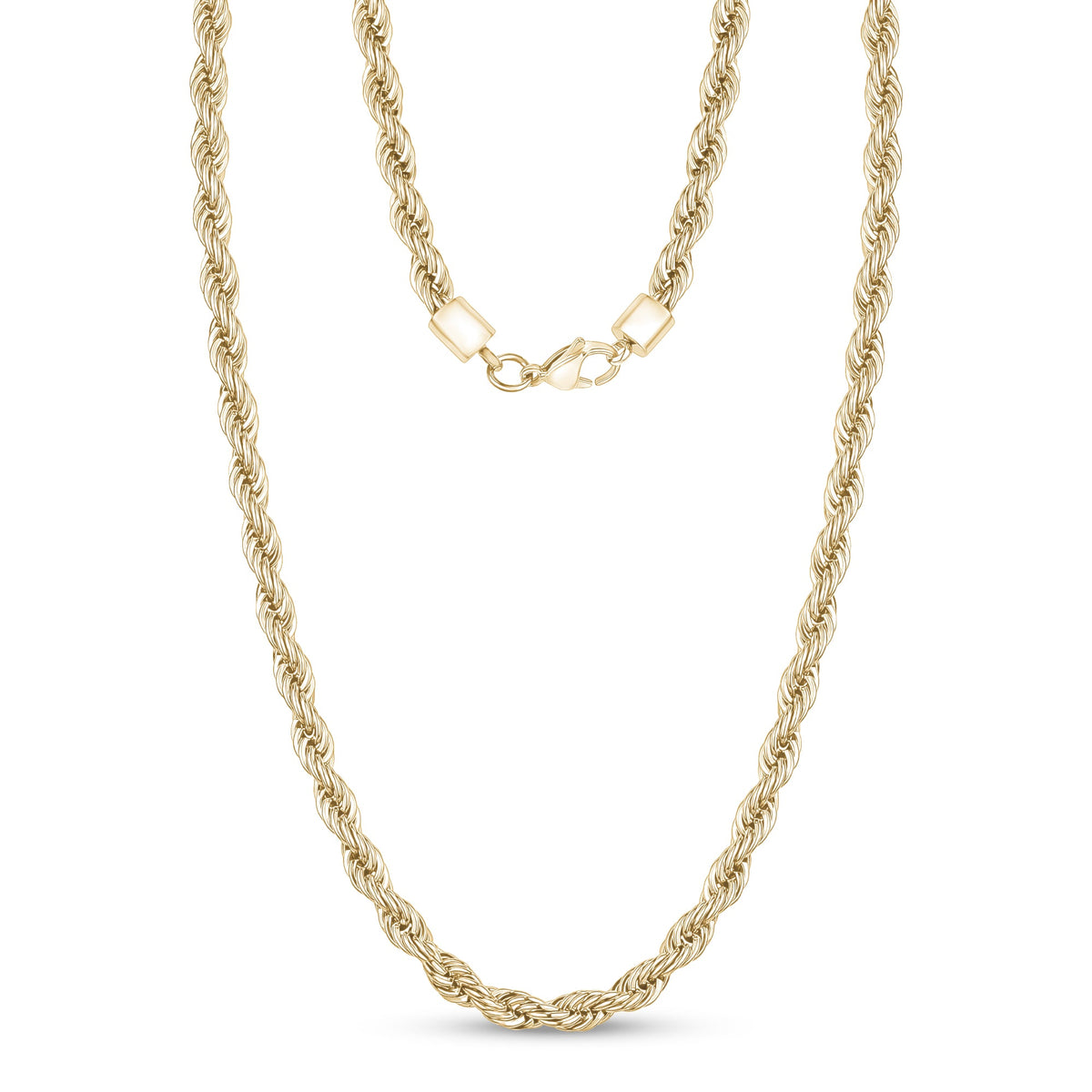 Rope Chain (6Mm) - Gold