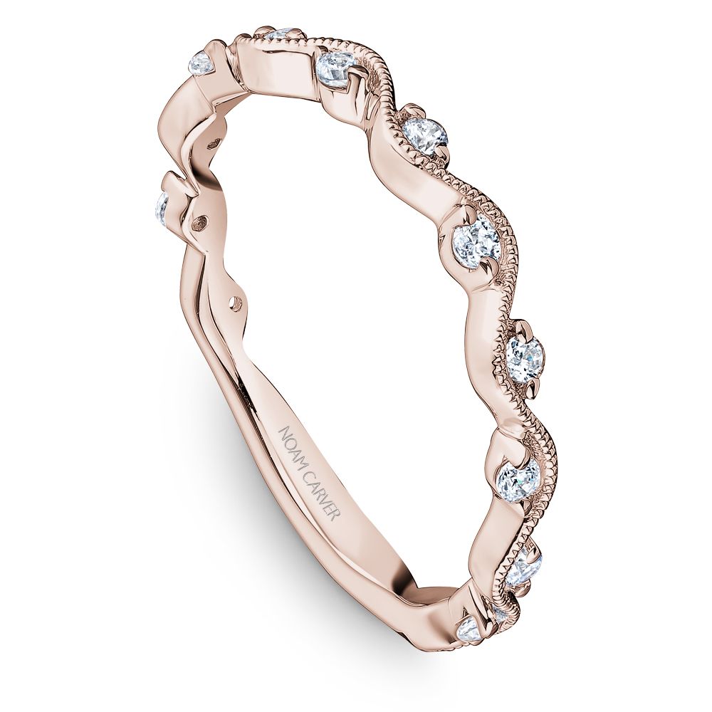 Noam Carver Stackable STA11-1 in 14K Rose Gold