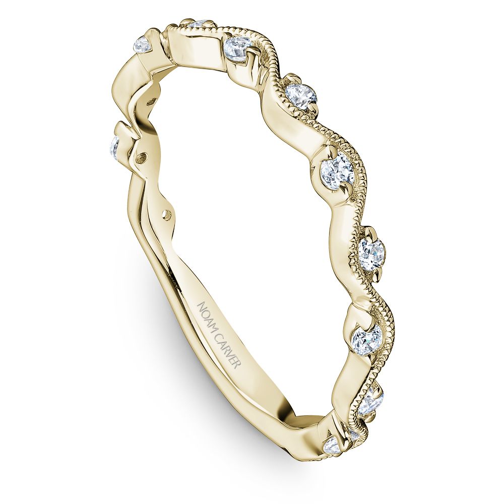 Noam Carver Stackable STA11-1 in 14K Yellow Gold
