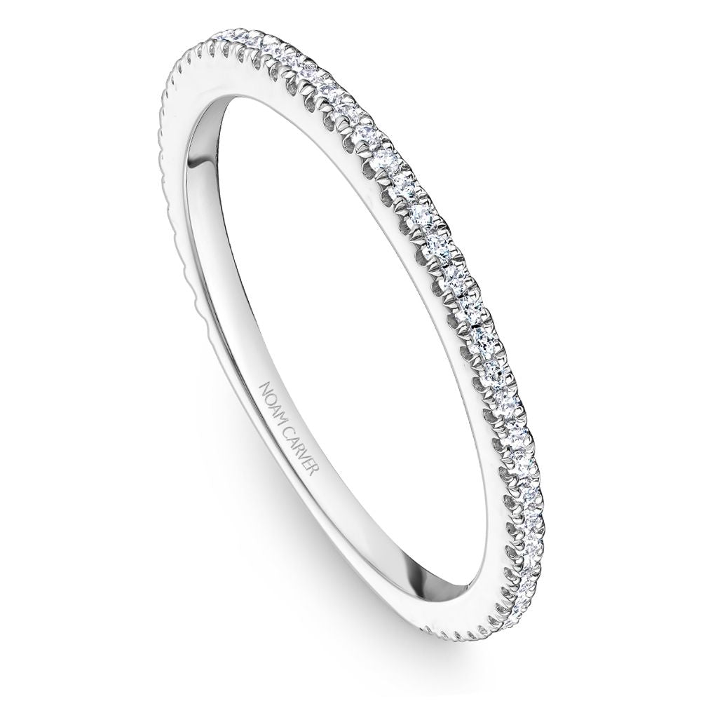 Noam Carver Stackable STA14-1 in 14K White Gold