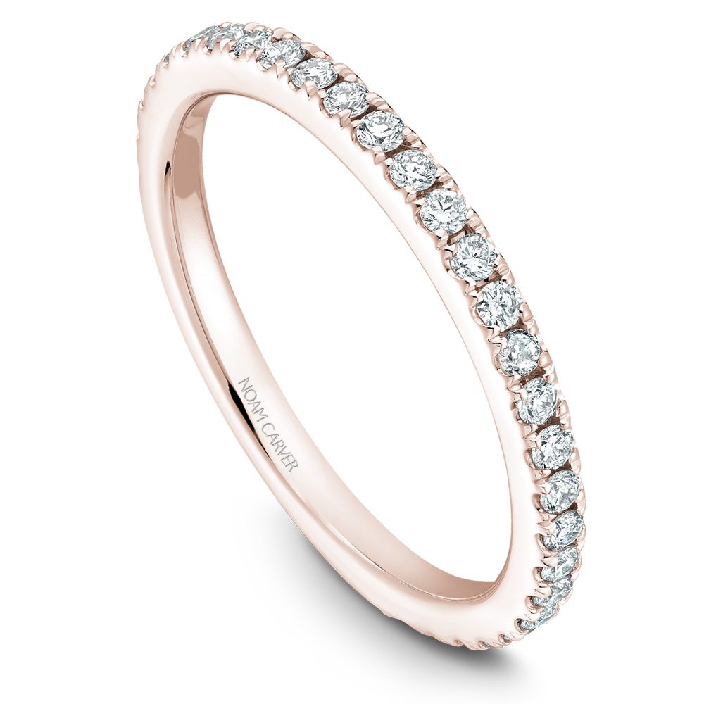 Noam Carver Stackable STA2-1 Diamond in 14K Rose Gold