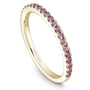 Noam Carver Stackable STA2-1 Pink Sapphire in 14K Yellow Gold