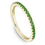 Noam Carver Stackable STA2-1 Tsavorite Garnet in 14K Yellow Gold