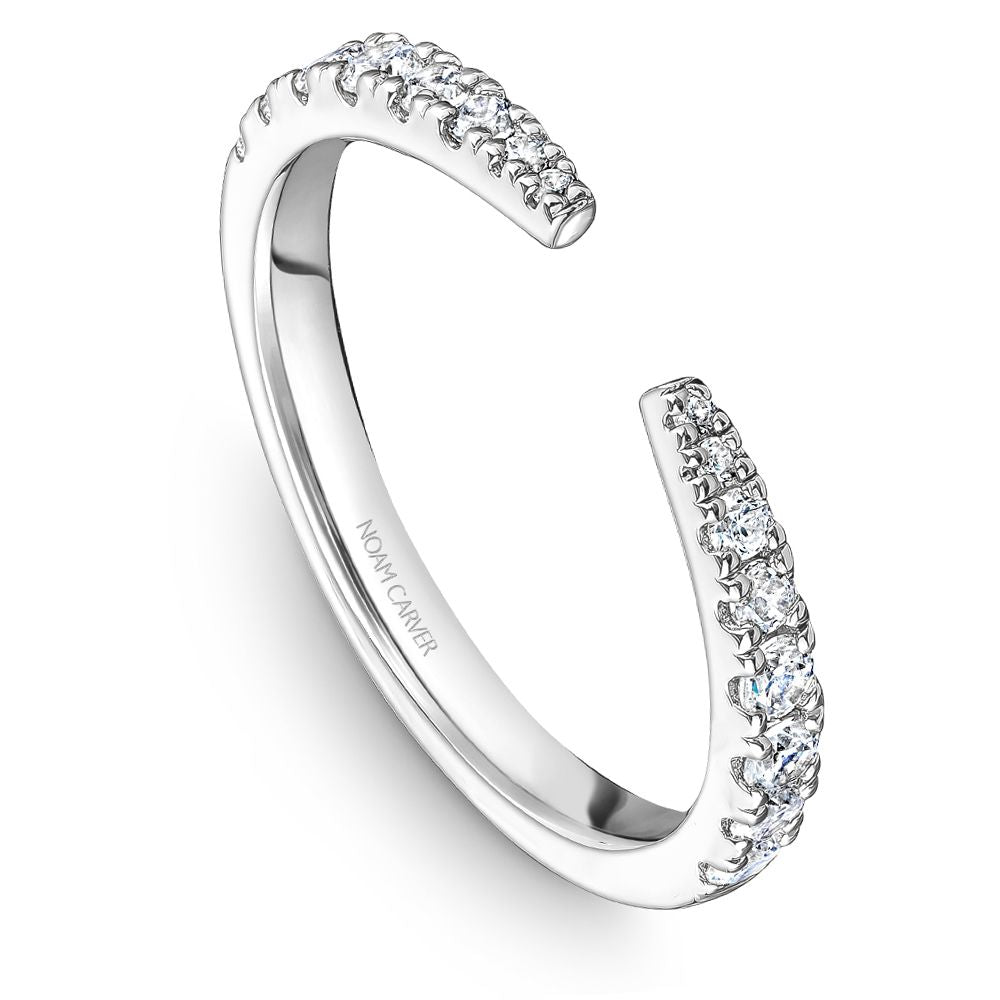 Noam Carver Stackable STA22-1 in 14K White Gold