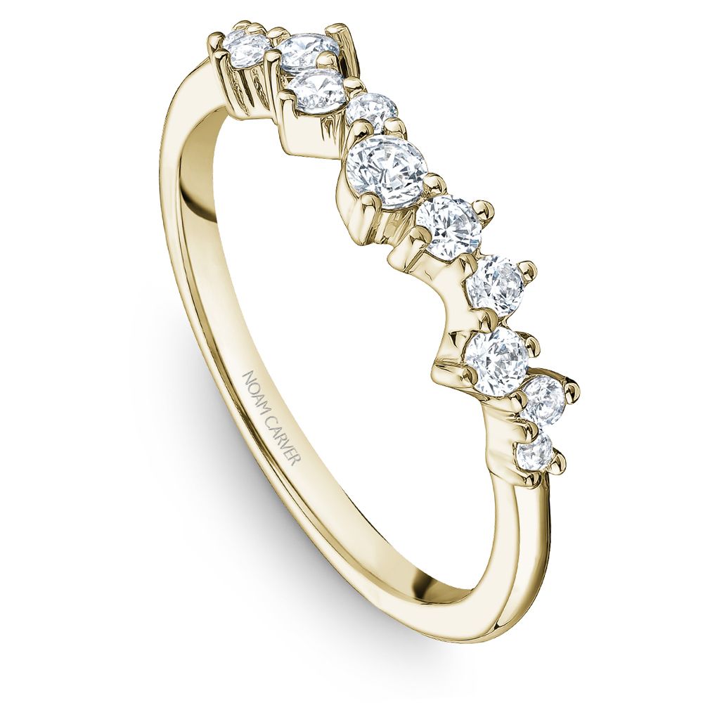 Noam Carver Stackable STA24-1 in 14K Yellow Gold