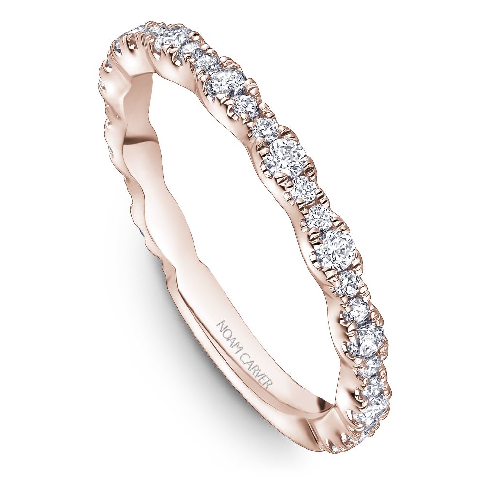 Noam Carver Stackable STA41-1 in 14K Rose Gold