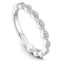 Noam Carver Stackable STA6-1 in 14K White Gold