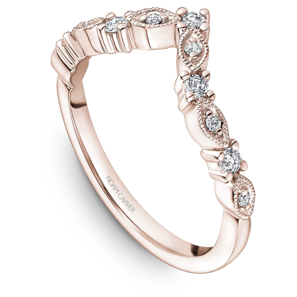 Noam Carver Stackable STB10-2 in 14K Rose Gold