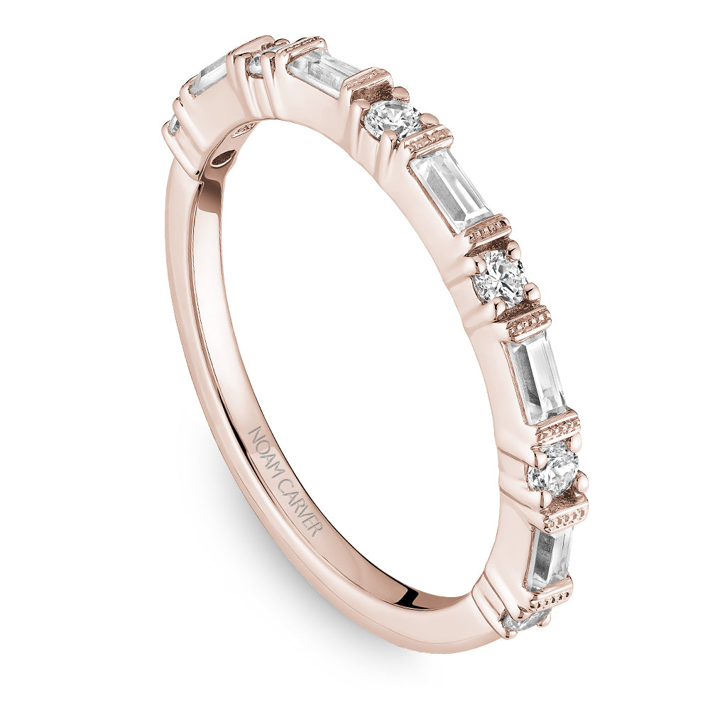 Noam Carver Stackable STB10-3 in 14K Rose Gold
