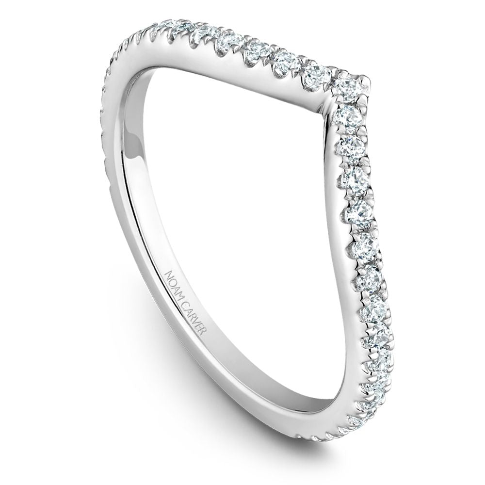 Noam Carver Stackable STB12-1 Diamond in 14K White Gold