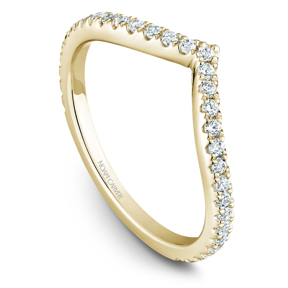 Noam Carver Stackable STB12-1 Diamond in 14K Yellow Gold